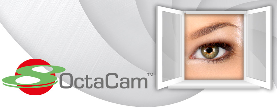 OctaCam Kabellose Wanduhr mit Full-HD-Kamera und PIR-Sensor Versandrückläufer 